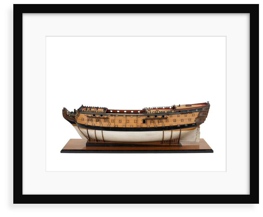 'Victory', port broadside by unknown