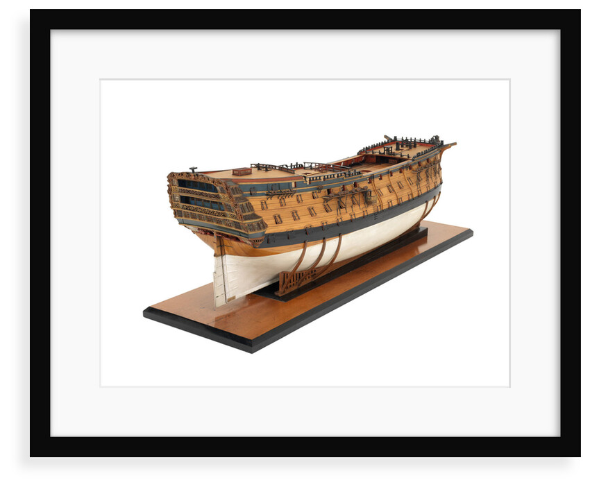 'Victory', starboard stern quarter by Unknown