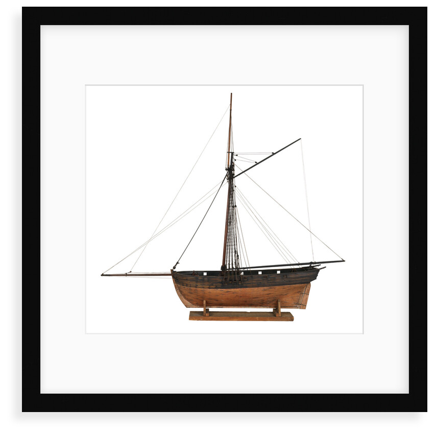 Cutter, port broadside by unknown