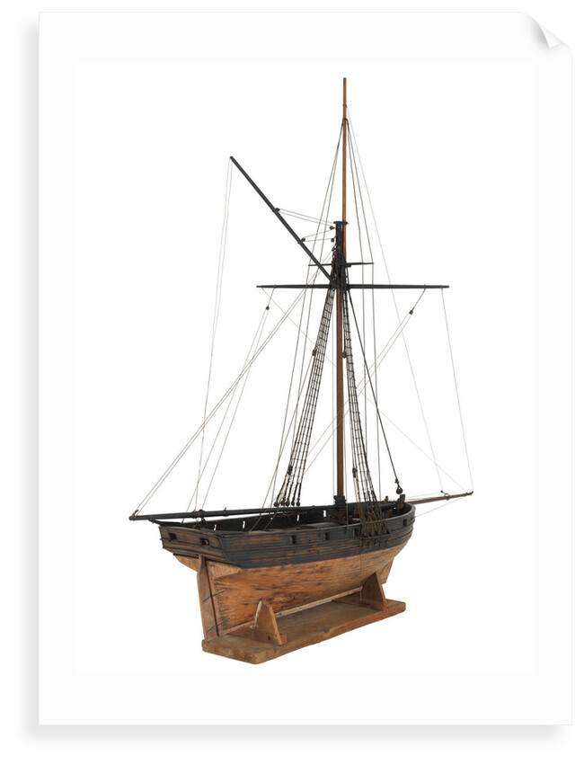 Cutter, starboard stern quarter by unknown