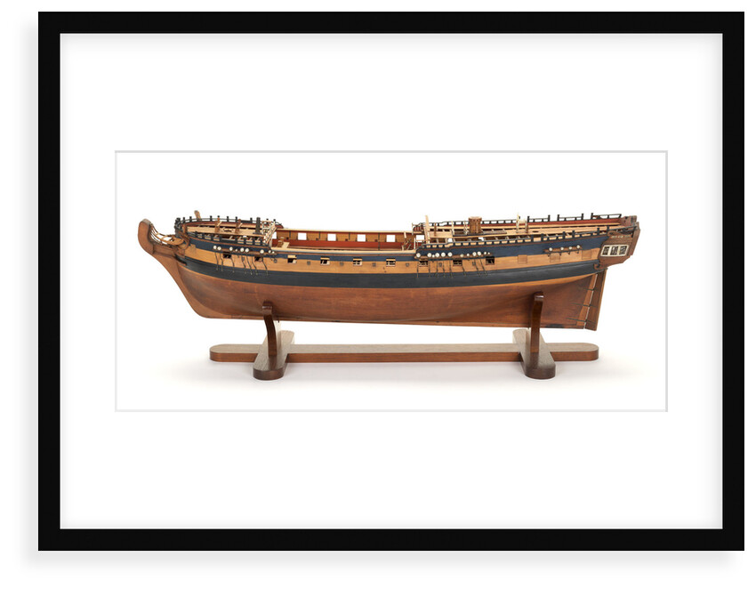 'Guadeloupe', port broadside by unknown