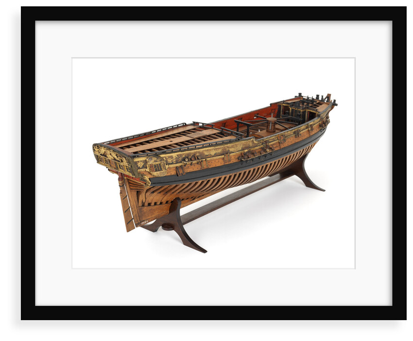 Ship of 20 guns, starboard stern quarter by unknown