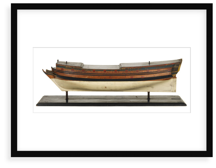 Ship of 24 guns, port broadside by unknown