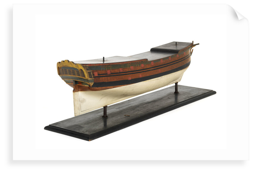 Ship of 24 guns, starboard stern quarter by unknown