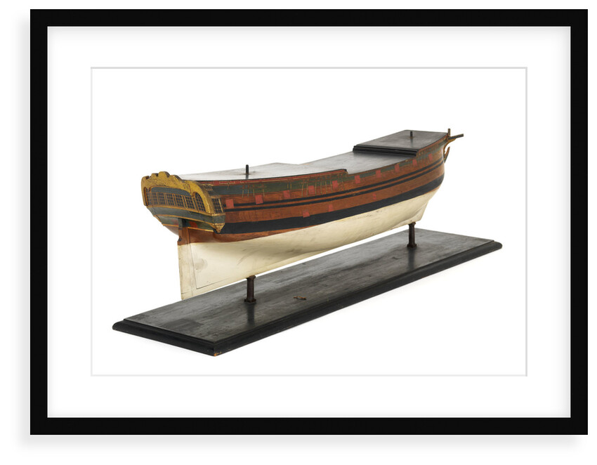 Ship of 24 guns, starboard stern quarter by unknown