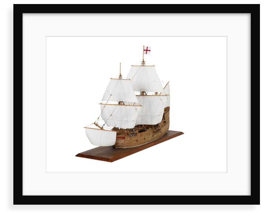 'Mayflower', port 3/4 bow by John Roe