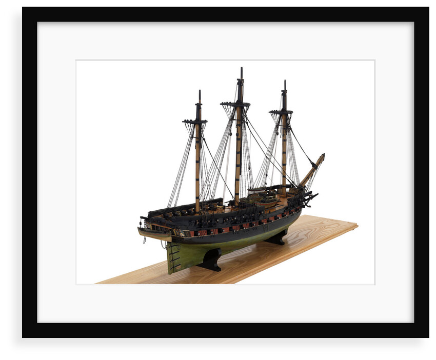 'Pomone' 38-gun frigate by unknown