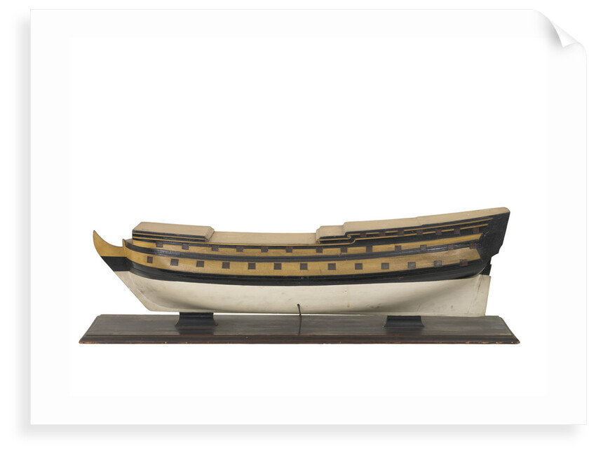 'Ramillies', port broadside by unknown