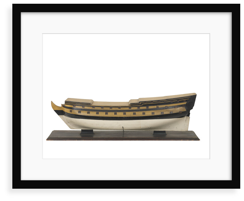 'Ramillies', port broadside by unknown