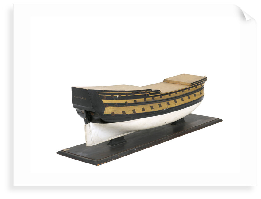 'Ramillies', starboard stern quarter by unknown