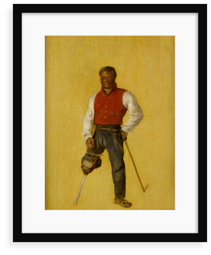 Bill Waters, sailor and celebrated London street entertainer by David Wilkie