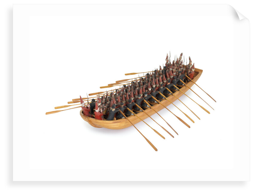 Model of a troopboat by unknown