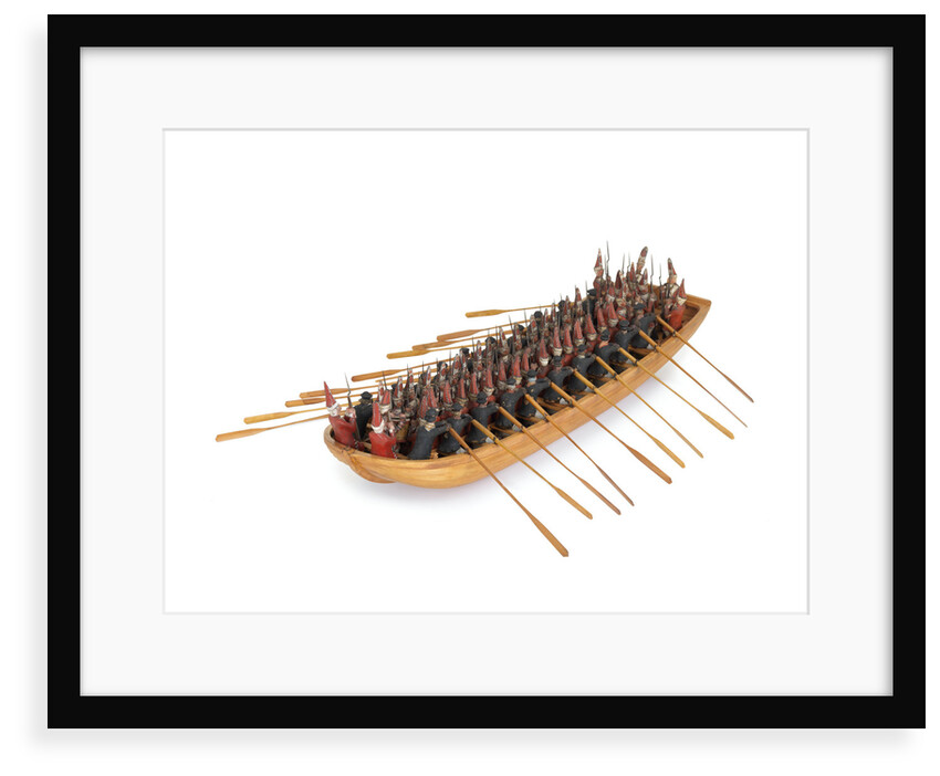 Model of a troopboat by unknown