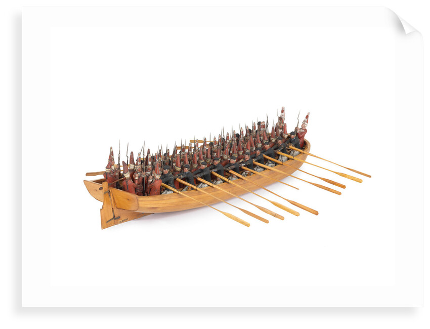 Model of a troopboat by unknown