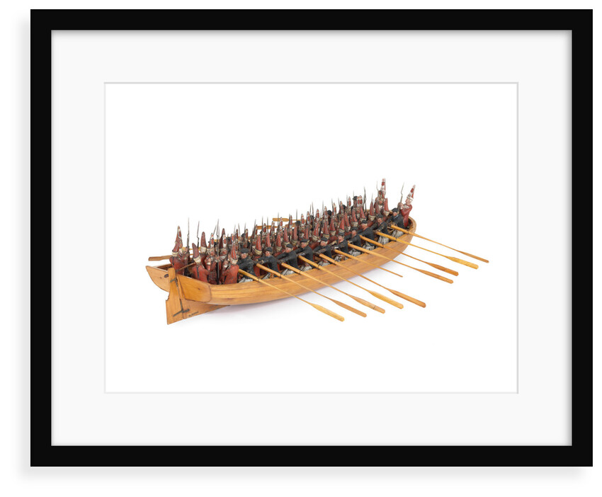 Model of a troopboat by unknown