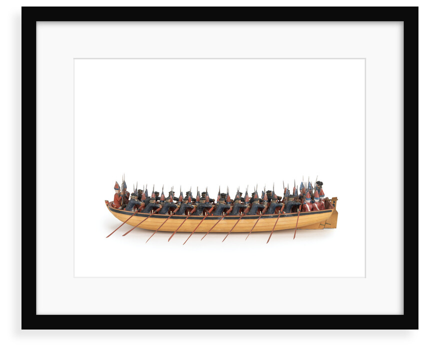 Troopboat, port broadside by unknown