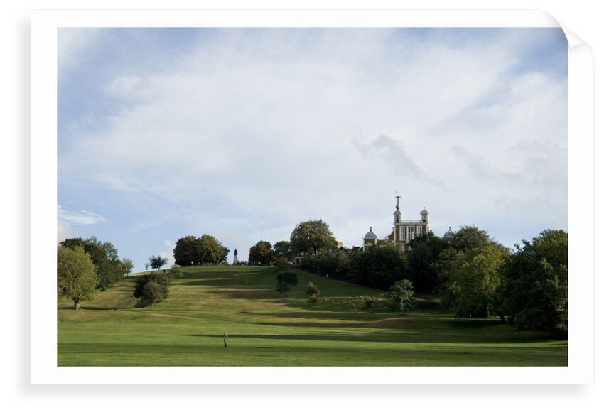 Greenwich Park and Royal Observatory by National Maritime Museum