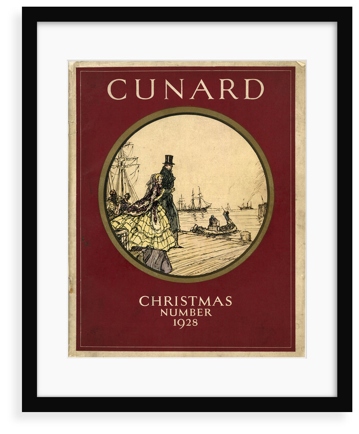 Cover of Cunard Christmas Annual 1928 by unknown