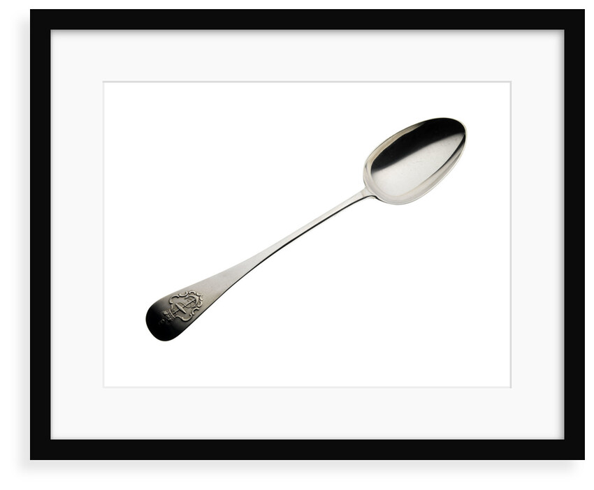 Admiralty pattern serving spoon by George Adams