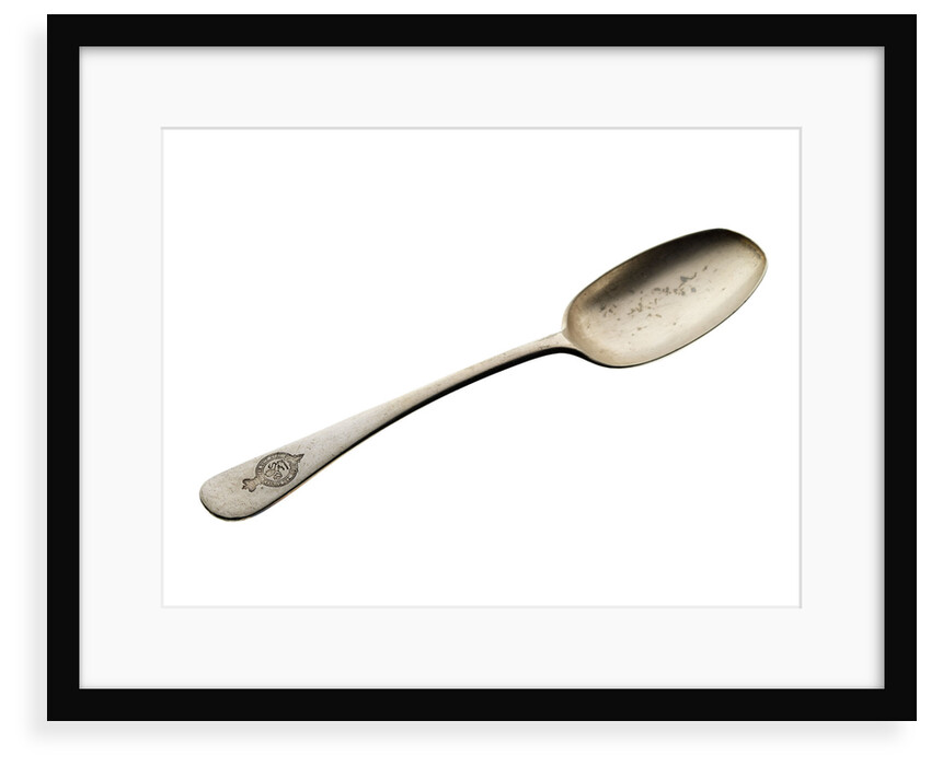 Electroplated tablespoon used on board Cunard ships by Elkington & Co. Ltd.