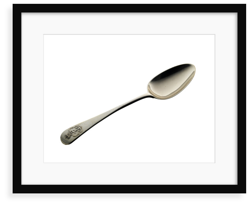 Admiralty pattern dessert spoon by George Adams