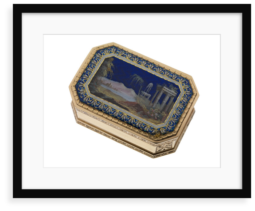 Snuff box said to have been given by Vice-Admiral Horatio Nelson to Emma Hamilton by unknown