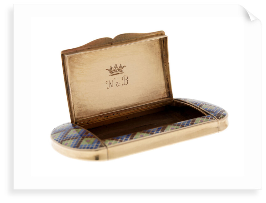 Snuff box said to have belonged to Vice-Admiral Horatio Nelson (1758-1805) by unknown