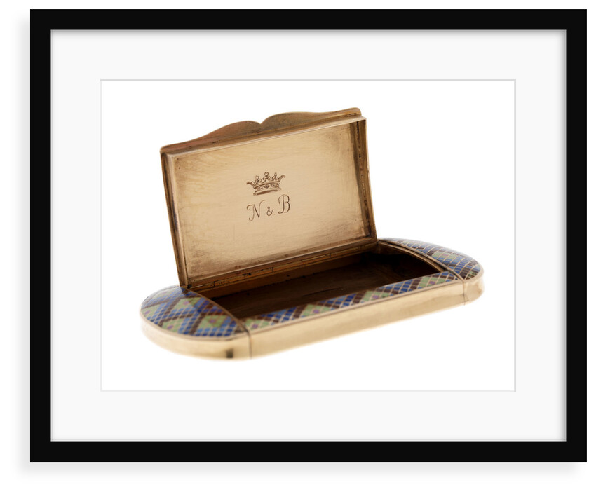 Snuff box said to have belonged to Vice-Admiral Horatio Nelson (1758-1805) by unknown