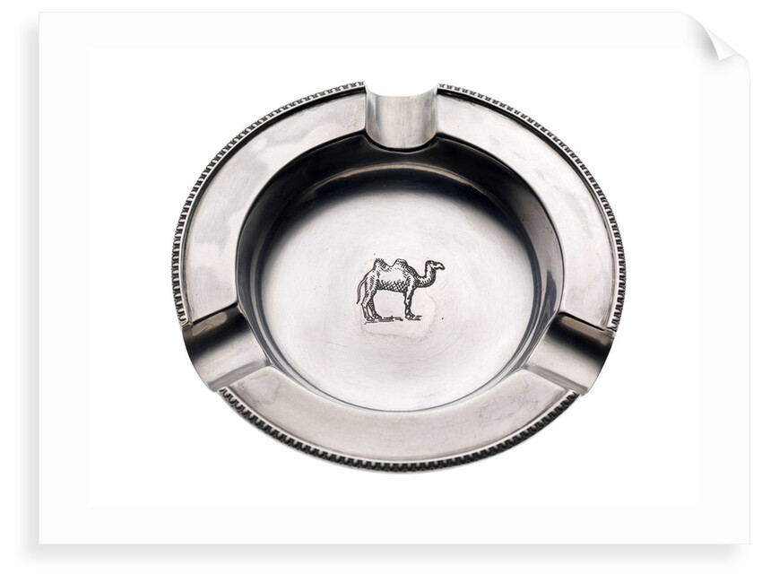 Commemorative silver ashtray for the opening of Cammell Laird's New Dry Dock, 1962 by Walker & Hall