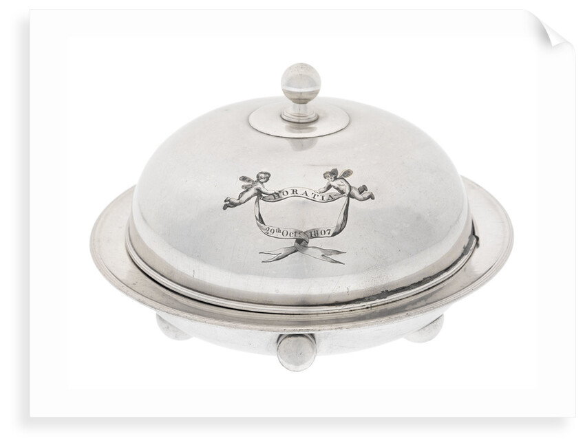 Muffin dish owned by Nelson's daughter Horatia, later Horatia Nelson Ward (1801-1881) by unknown