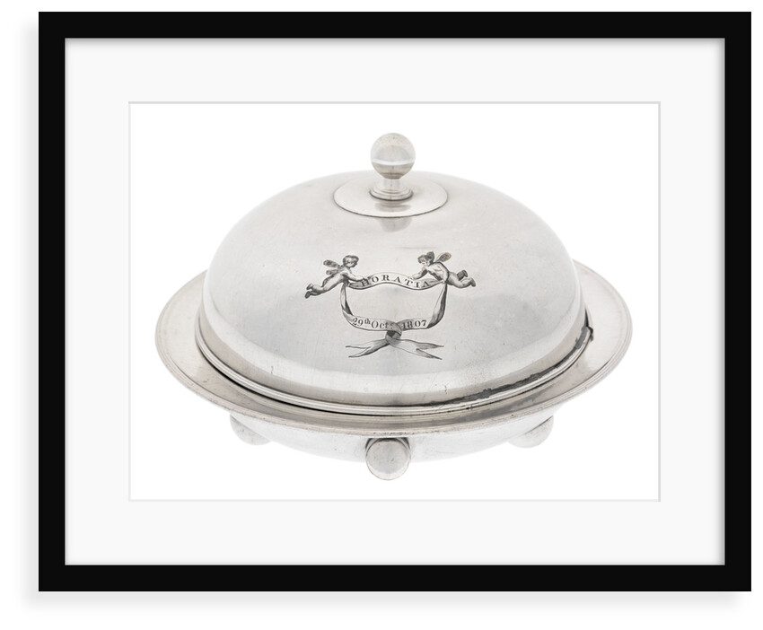 Muffin dish owned by Nelson's daughter Horatia, later Horatia Nelson Ward (1801-1881) by unknown