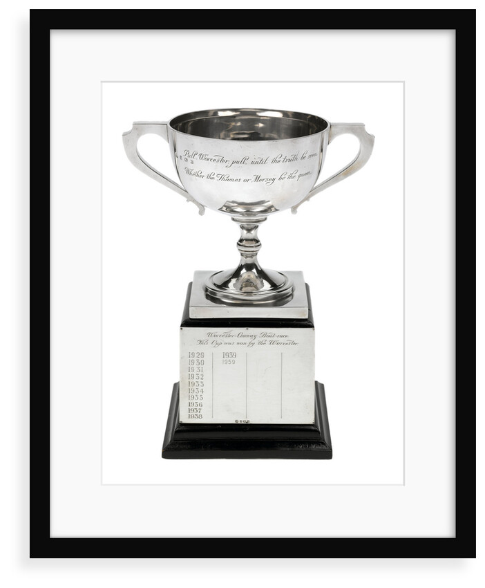 Worcester' v 'Conway' boat race trophy by W. Neale & Sons Ltd.