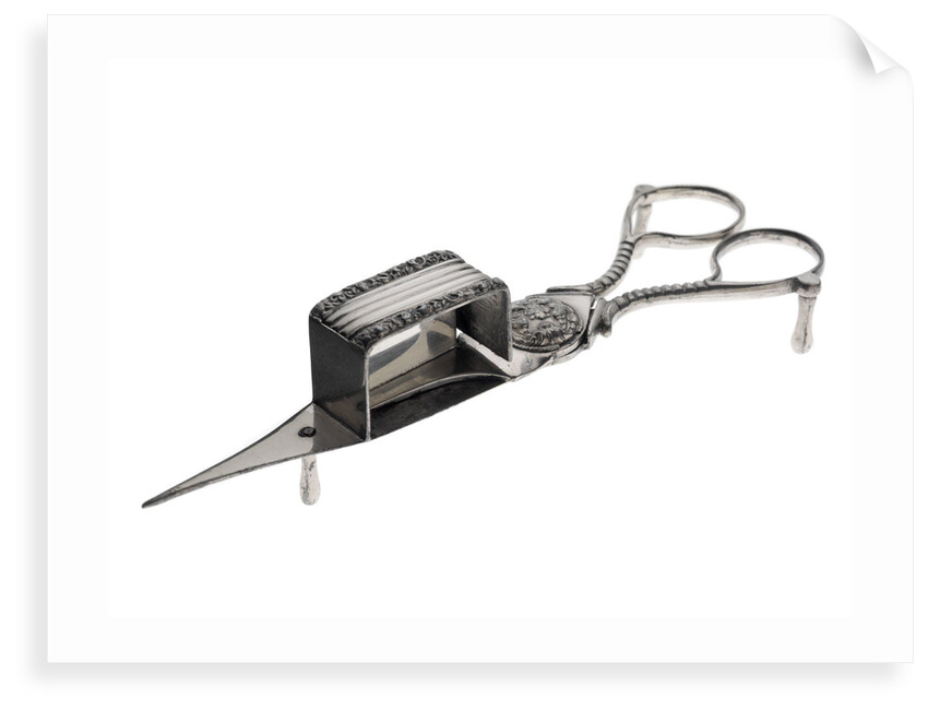 Candle snuffers which belonged to Captain James Cook (1728-1779) and his wife Elizabeth by unknown