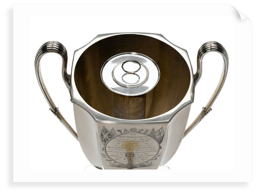 Silver tea-urn presented to Captain Nicholas Tomlinson (1764-1847) by the Royal Exchange Assurance, 1796 by Robert Salmon