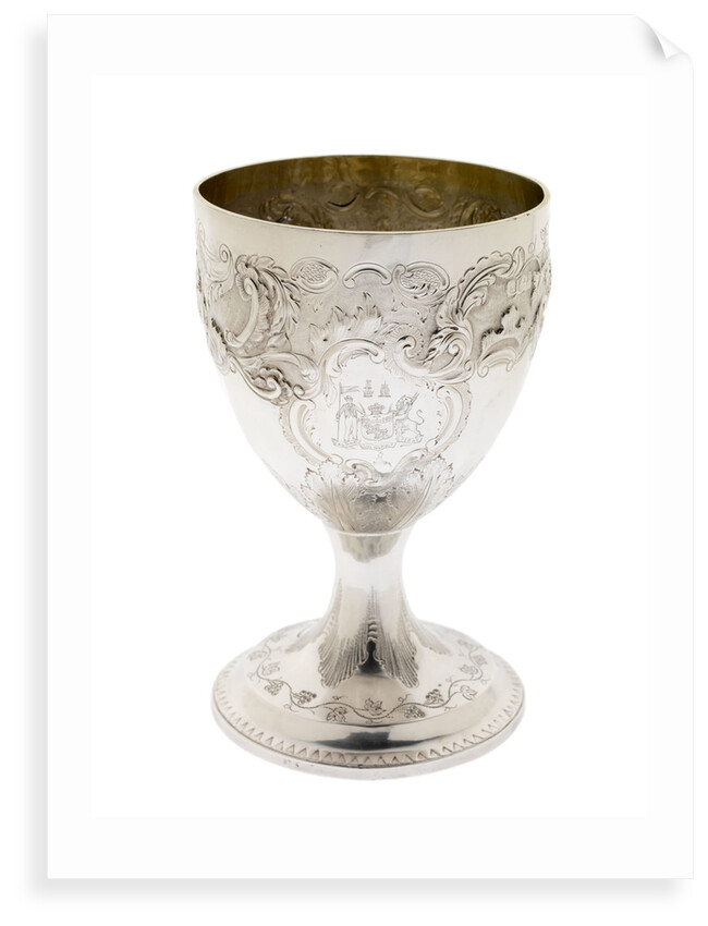 Bogus goblet said to have been owned by Lord Nelson by unknown