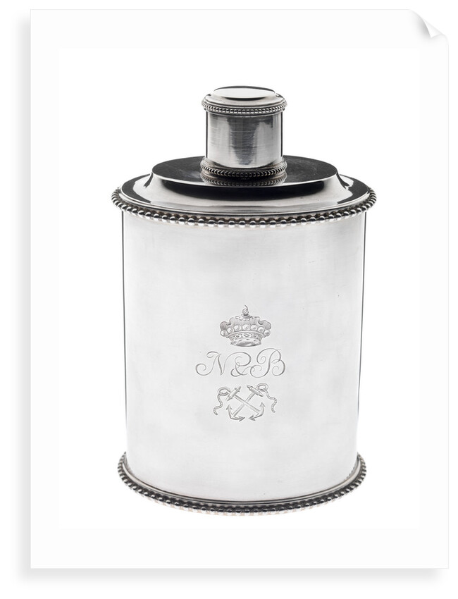Bogus tea caddy said to have been owned by Nelson by unknown