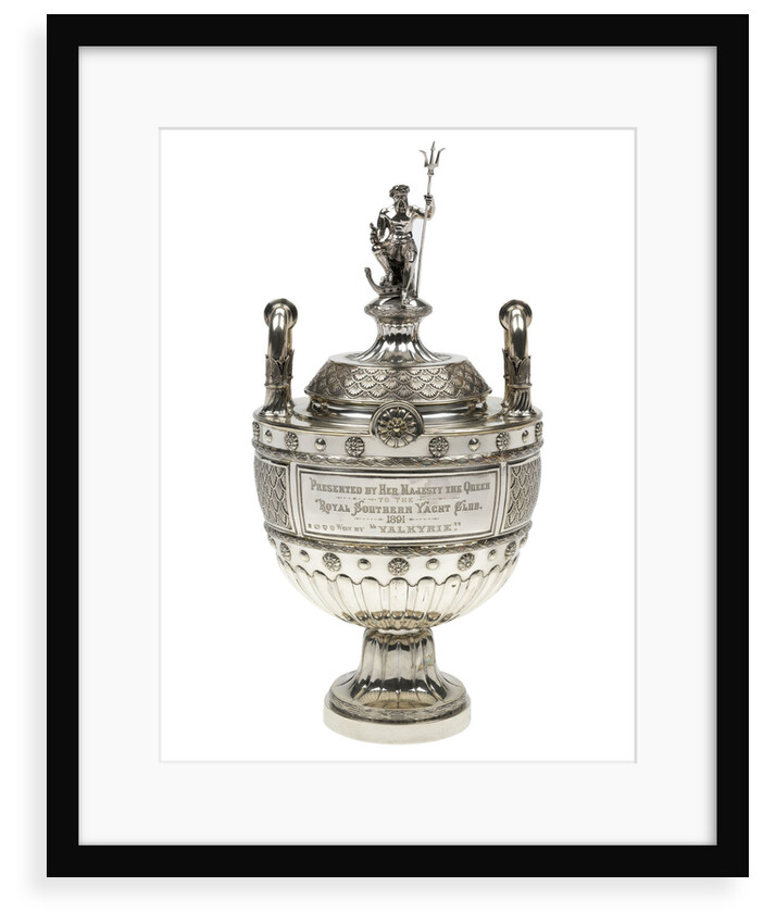 Yachting trophy won by 'Valkyrie', 1891 by Edgar Finley