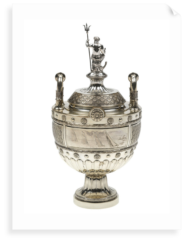 Yachting trophy won by 'Valkyrie', 1891 by Edgar Finley