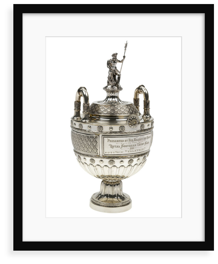 Yachting trophy won by 'Valkyrie', 1891 by Edgar Finley