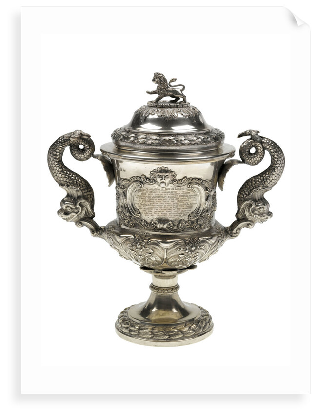 Cup presented by Thames Navigation & Port of London Committee, 1858 by Kean Mahony