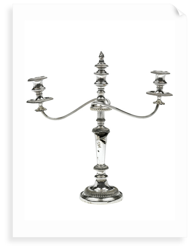 Candelabrum, relic of Admiral of the Fleet Sir David Beatty, 1st Earl Beatty (1871-1936) by unknown