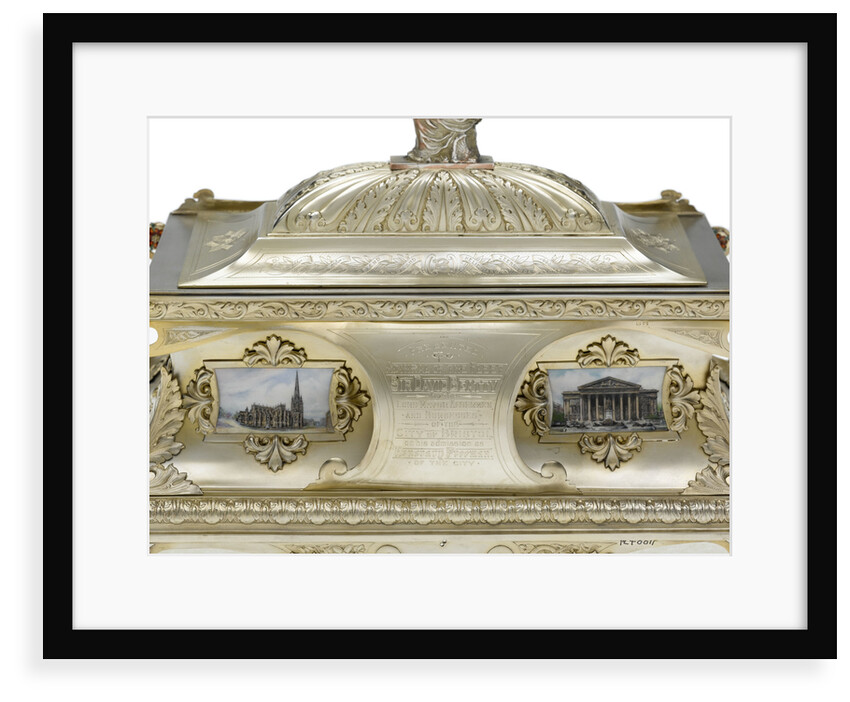 Freedom casket presented to Admiral of the Fleet Sir David Beatty, 1st Earl Beatty (1871-1936) by the City of Bristol, 23 October 1919 by T. & J. Bragg Ltd.