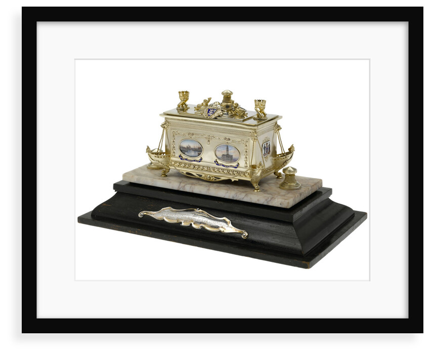 Freedom casket presented to Admiral of the Fleet Sir David Beatty, 1st Earl Beatty (1871-1936) by the City of Hull, 22 October 1920 by S Blanckensee & Son Ltd.