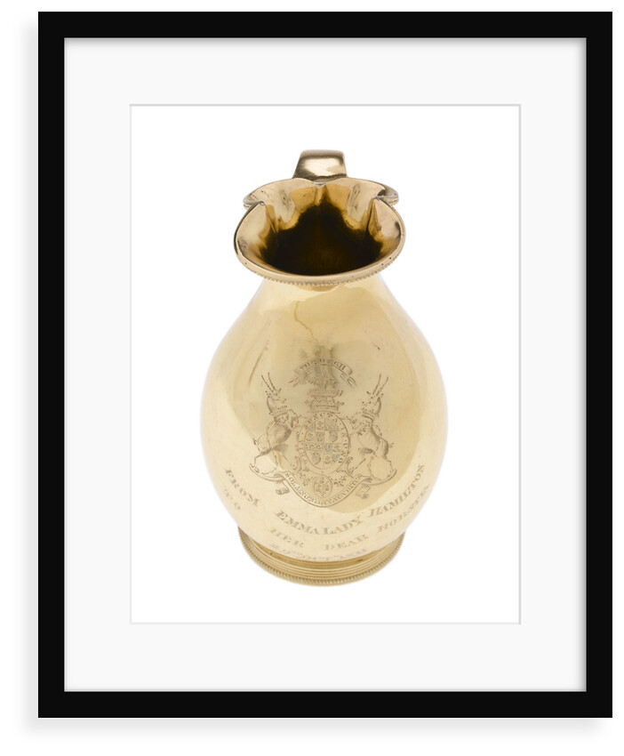 Cream jug, part of a tea set owned by Horatia Nelson (1801-81) daughter of Vice-Admiral Lord Nelson by John Easton