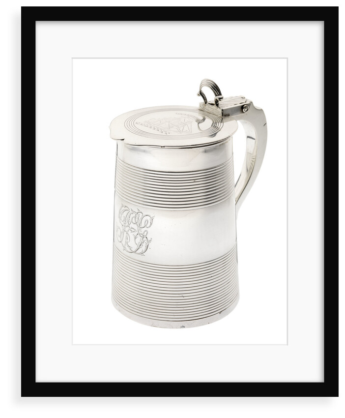 Tankard commemorating the ship 'Integrity' by George Smith