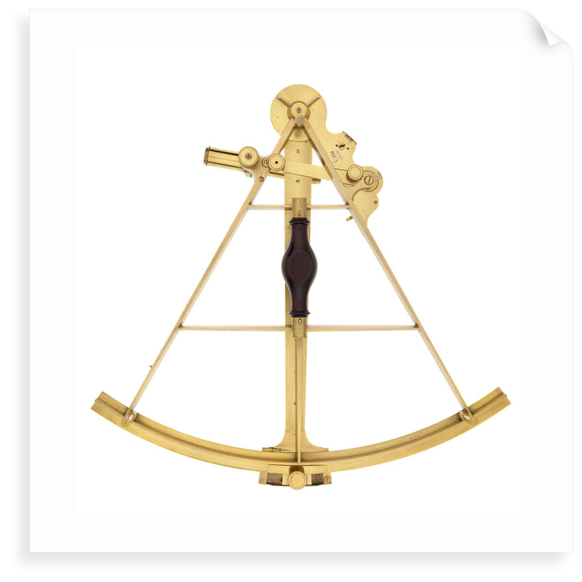 Sextant reputed to have been used on James Cook's third voyage to the Pacific (1776-80) by Jesse Ramsden