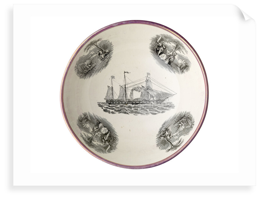 Sunderland lustreware bowl by Moore & Co.