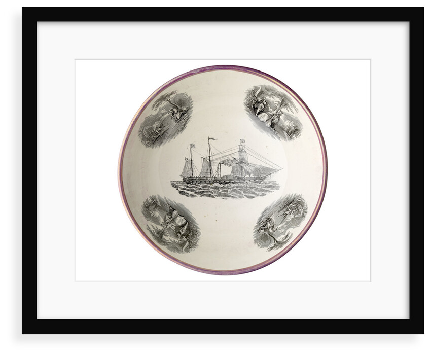 Sunderland lustreware bowl by Moore & Co.