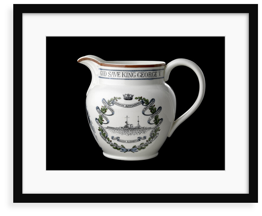 Jug with moulded lip and loop handle by Collingwood Bros. Ltd.