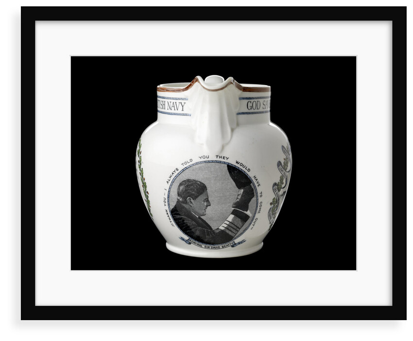 Jug with moulded lip and loop handle by Collingwood Bros. Ltd.